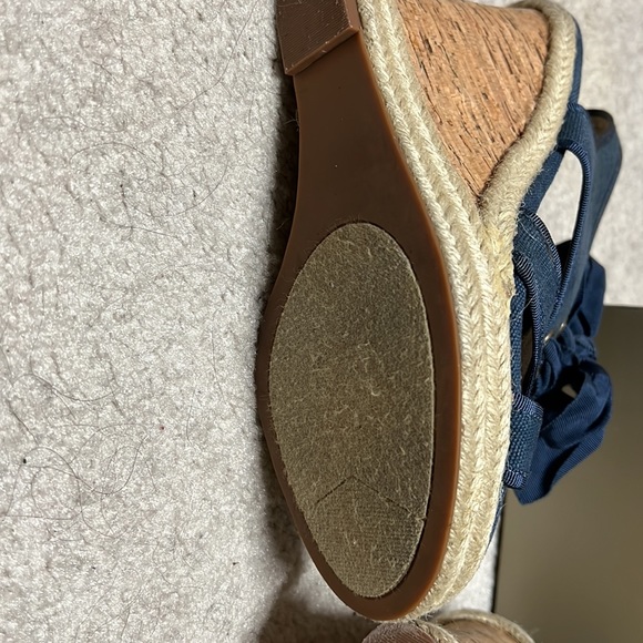 Levity Denim Blue platform shoes - Picture 5 of 8